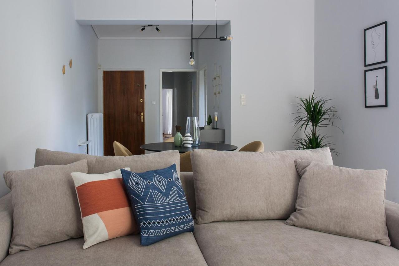 Pleasant 2Br Apartment Near Helexpo By Upstreet เอเธนส์ ภายนอก รูปภาพ